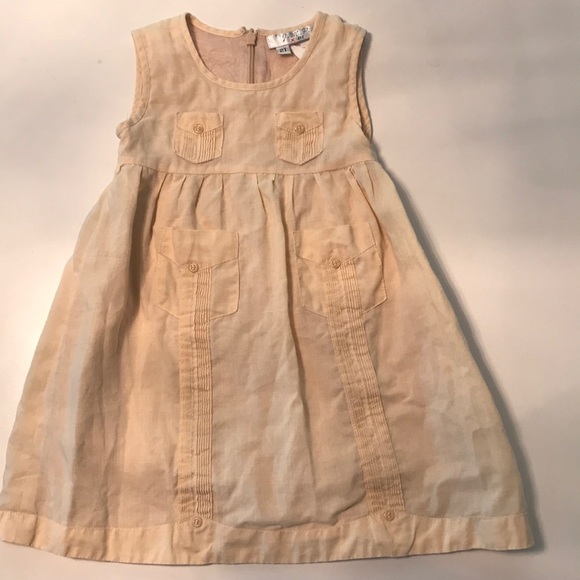 kids linen dress